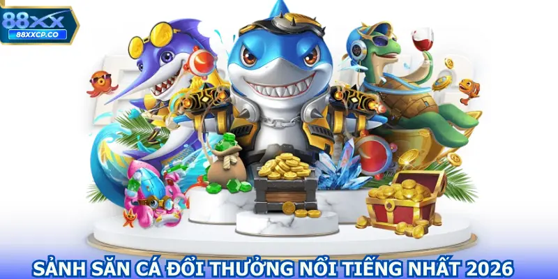 Những sảnh săn cá đổi thưởng nổi tiếng nhất 2026